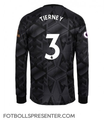 Arsenal Kieran Tierney #3 Borta Matchtröja 2022-23 Långärmad